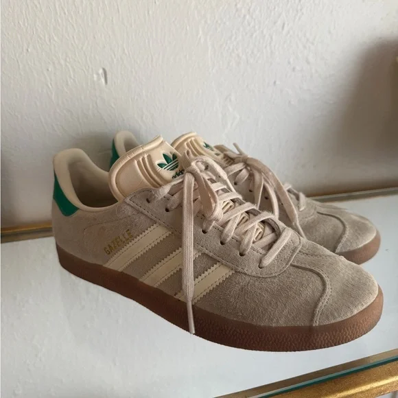 Adidas Gazelle “Green Gum 4” Sneakers - Picture 1 of 5